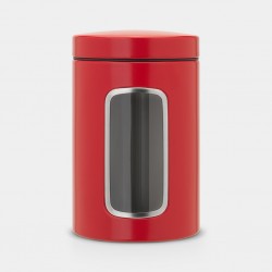 Boite avec fenêtre - 1.4 L - Rouge passion - BRABANTIA - Conservation / Boite / Emballage - DE-704981