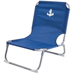 Chaise basse pliante - Bleu - IMAGIN' - Accessoires pique-nique / camping / détente - DE-562174