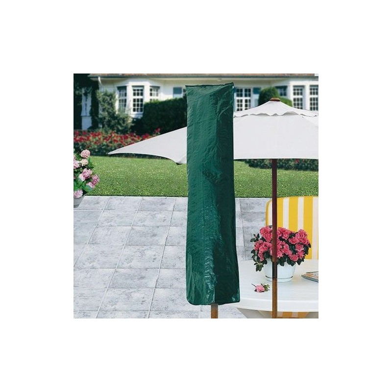 Housse pour parasol - Vert - RAYEN - Protection mobilier jardin - DE-256404