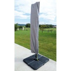 Housse pour parasol déporté - Gris Mastic - JARDILINE - Protection mobilier jardin - DE-603910