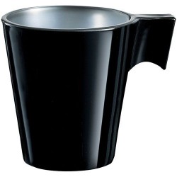 Tasse x 12 - Flashy Colors - Noir - 8 cl - LUMINARC - Tasse / Mug - DE-264796