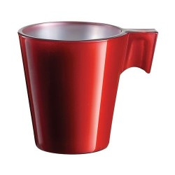 Tasse x 12 - Flashy Colors - Rouge - 8 cl - LUMINARC - Tasse / Mug - DE-264804