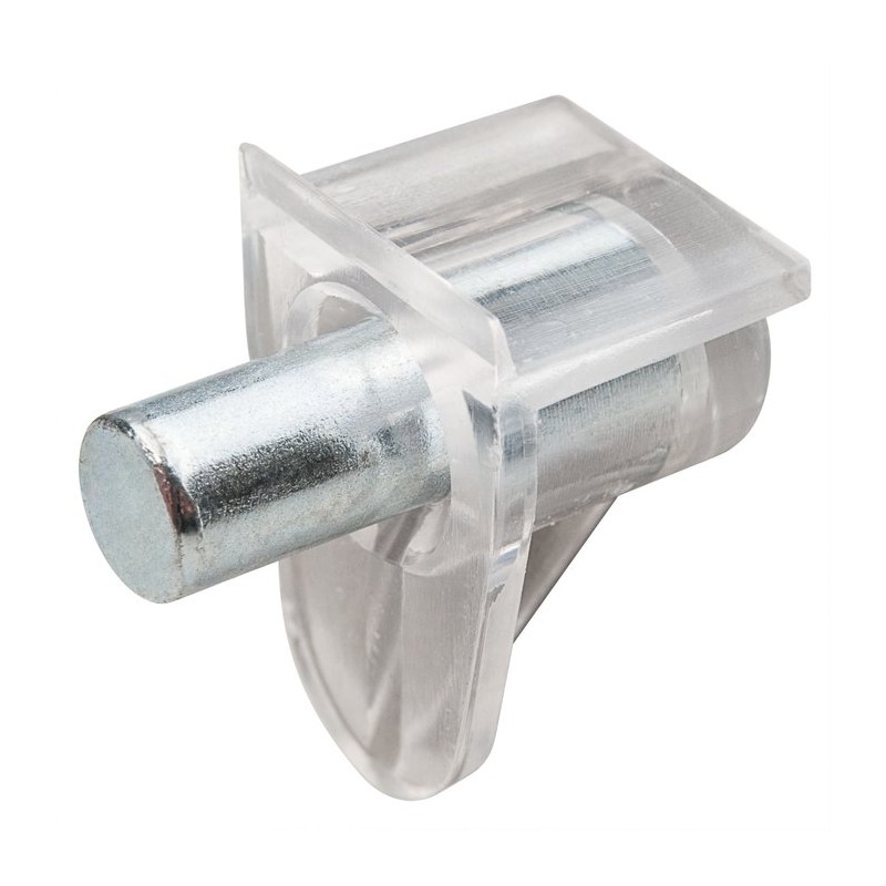 Taquet d'étagère Safety - 5 mm - Transparent- HETTICH - Équerre / Taquet - SI-430005