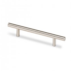 Poignée barre Hale - entraxe 96 mm - Inox brossé - HETTICH - Poignées de meuble - SI-420504