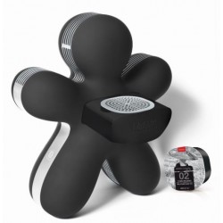 Diffuseur de parfum pour voiture / enceinte Bluetooth - George - Noir Soft Touch - JEFF JOY FRAGRANCES - Accessoires auto / v...