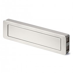 Poignée d'insertion - Touch In - 172 mm - Inox brossé - HETTICH - Poignées de meuble - SI-420074