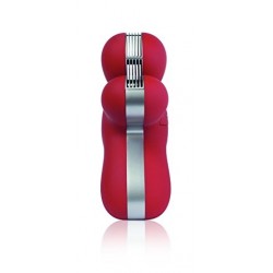 Diffuseur de parfum pour voiture / enceinte Bluetooth - George - Rouge Soft Touch - JEFF JOY FRAGRANCES - Accessoires auto / ...