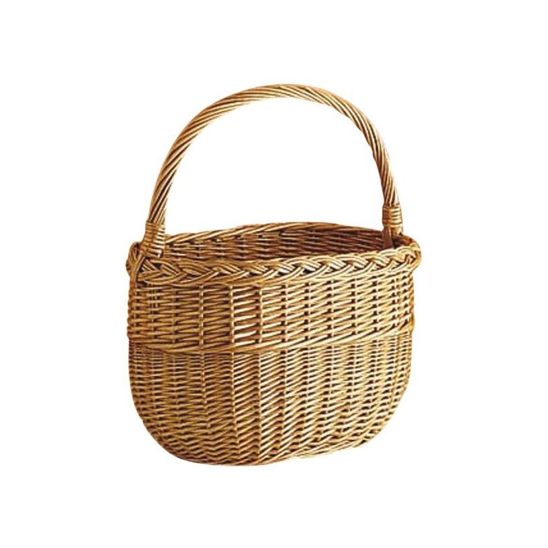 Panier - Osier Buff - Gondole - AUBRY GASPARD - Poussette de marché / Cabas / Panier - BR-487686