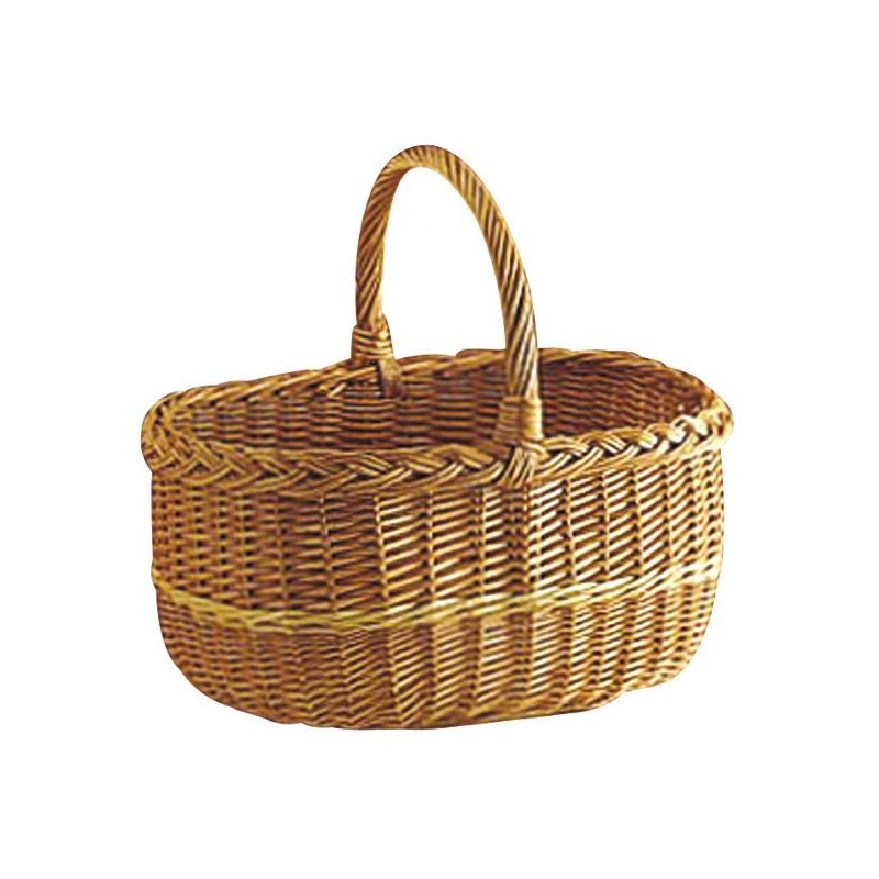 Panier - Osier Buff - Lucette - AUBRY GASPARD - Poussette de marché / Cabas / Panier - BR-487694