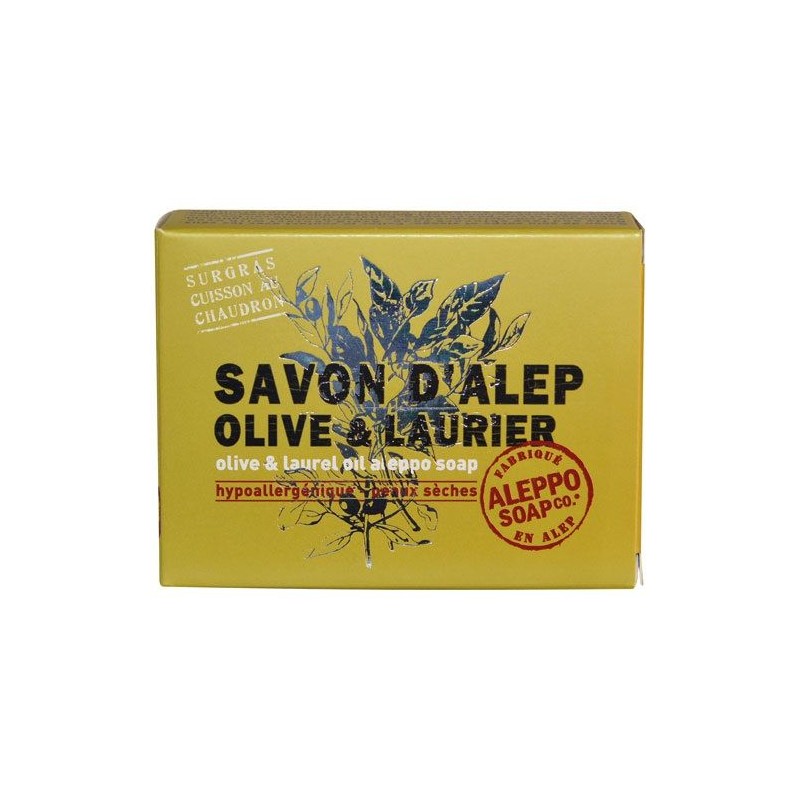 Savon d'Alep - Olive et Laurier - 100 gr - ALEPPO - Bain, savons et soins du corps - DE-558751