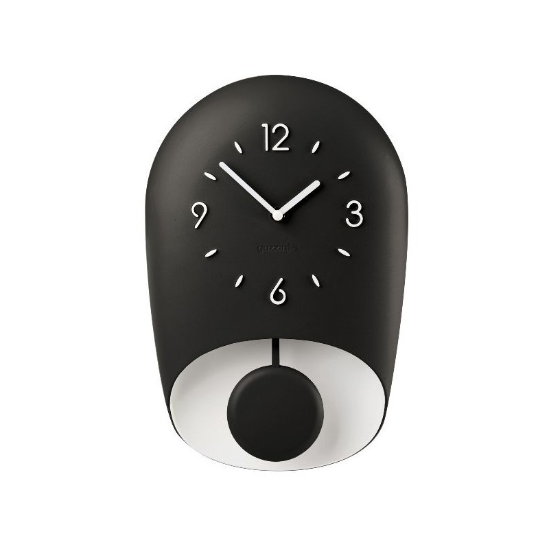 Horloge murale - Bell - Charbon/Blanc - GUZZINI - Bazar - DE-559501