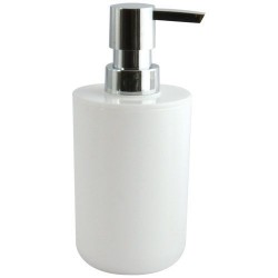 Distributeur de savon - Inagua - Blanc - MSV - Accessoires salle de bain - DE-505240