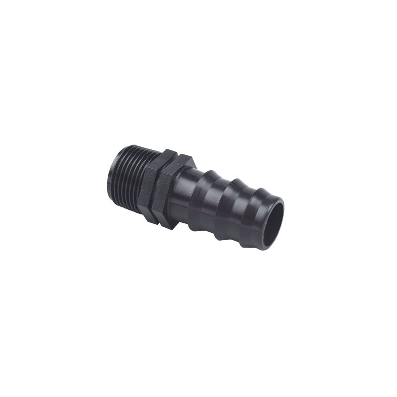 Raccord cannelé droit - Mâle - 15 x 21 - CAP VERT - Accueil - BR-588605