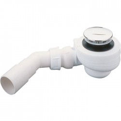 Bonde receveur de douche plastique - Turboflow - 90 mm - NICOLL - Bondes pour lavabo / Bidet / Douche - SI-455045