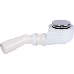 Bonde receveur de douche plastique - Turboflow - 60 mm - NICOLL - Bondes pour lavabo / Bidet / Douche - SI-455035