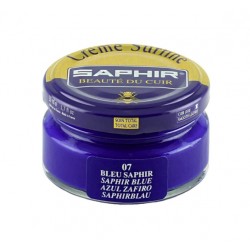 Cirage - Crème surfine - 50 ml - Bleu Saphir - Saphir - AVEL - Entretien du cuir - DE-527416