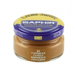 Cirage - Crème surfine - 50 ml - Cannelle - Saphir - AVEL - Entretien du cuir - DE-527523