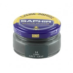 Cirage - Crème surfine - 50 ml - Gris - Saphir - AVEL - Entretien du cuir - DE-527481