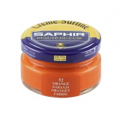 Cirage - Crème surfine - 50 ml - Orange - Saphir - AVEL - Entretien du cuir - DE-570226