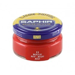 Cirage - Crème surfine - 50 ml - Rouge - Saphir - AVEL - Entretien du cuir - DE-336313