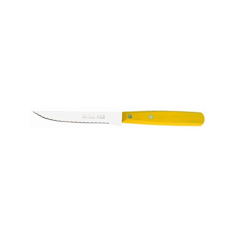 Couteau à steak - Color - Jaune - 11 cm - NOGENT - Coutellerie - DE-502170