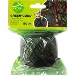 Corde de jardinage - Jute - 50 m - Vert - CATRAL - Autres accessoires - BR-143463