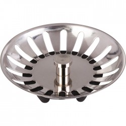 Panier de bonde manuel - Inox - 80 mm - NICOLL - Accessoires pour évier de cuisine - SI-635342