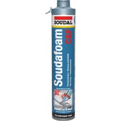 Mousse polyuréthanne - Soudafoam C&F - Pistolable - 750 ml - SOUDAL - Étanchéité / Isolation - SI-904035