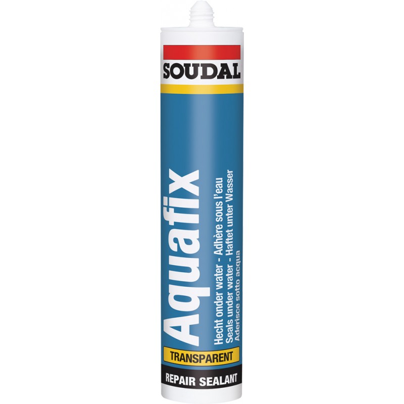 Mastic de réparation - Aquafix - 300 ml - SOUDAL - Mastic maçonnerie - SI-164966