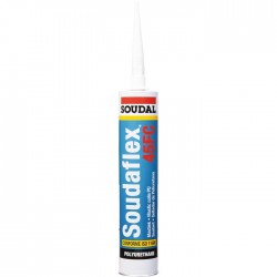 Mastic colle polyuréthane - Soudaflex 45FC - 310 ml - SOUDAL - Mastic de fixation - SI- 396742