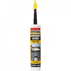 Mastic bitumeuse pour toiture - 310 ml - SOUDAL - Mastic de fixation - SI-164949