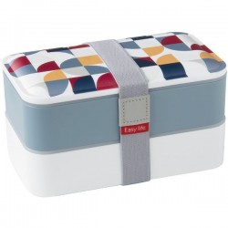 Lunchbox - Gris - EASY LIFE - Conservation / Boite / Emballage - DE-555484