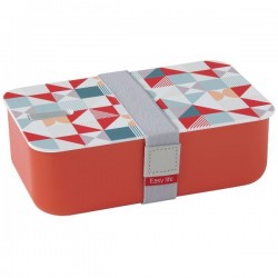 Lunchbox - 1 compartiment - Orange - EASY LIFE - Conservation / Boite / Emballage - DE-555518