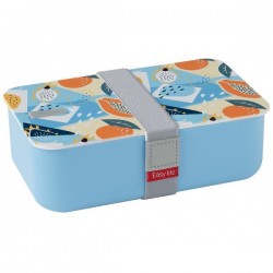 Lunchbox - 1 compartiment - Bleu Ciel - EASY LIFE - Conservation / Boite / Emballage - DE-555526