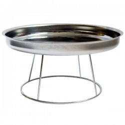 Support pour plateau à fruits de mer - Inox - H. 17 cm - ROGER ORFEVRE - Assiette / plat / plateau / coupelle - DE-589861