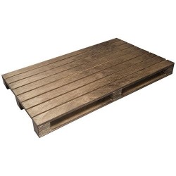 Plateau - Style palette - Bois - 30 x 20 cm - COSY & TRENDY - Assiette / plat / plateau / coupelle - DE-415860