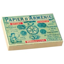 Papier d'Arménie - Boite 1900 - 12 carnets - PAPIERS D'ARMENIE - Parfum d'intérieur - DE-308750