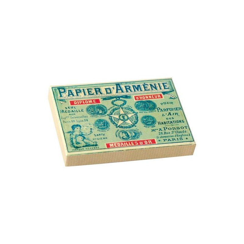 Papier d'Arménie - Boite 1900 - 12 carnets - PAPIERS D'ARMENIE - Parfum d'intérieur - DE-308750