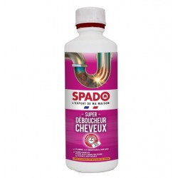 Super déboucheur Cheveux - 500 ml - SPADO - Canalisations / fosses - DE-574377