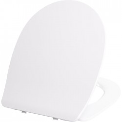 Abattant WC - Slim - Déclipsable et frein - Blanc - ODYSSEA - Accessoires WC - SI-351162