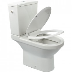 Abattant WC - Hop - Déclipsable et frein - Blanc - ODYSSEA - Accessoires WC - SI-351161