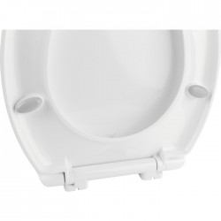 Abattant WC - Hop - Déclipsable et frein - Blanc - ODYSSEA - Accessoires WC - SI-351161