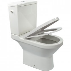 Abattant WC - Cover - Déclipsable et frein - Blanc - ODYSSEA - Accessoires WC - SI-351163