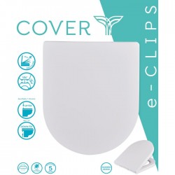 Abattant WC - Cover - Déclipsable et frein - Blanc - ODYSSEA - Accessoires WC - SI-351163