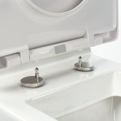 Abattant WC - Cover - Déclipsable et frein - Blanc - ODYSSEA - Accessoires WC - SI-351163