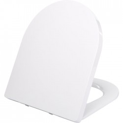 Abattant WC - Cover - Déclipsable et frein - Blanc - ODYSSEA - Accessoires WC - SI-351163