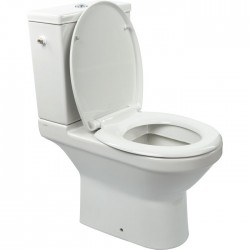 Abattant WC - Flap - Blanc - ODYSSEA - Accessoires WC - SI-351160