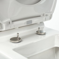 Abattant WC - Flap - Blanc - ODYSSEA - Accessoires WC - SI-351160