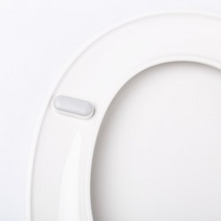 Abattant WC - Flap - Blanc - ODYSSEA - Accessoires WC - SI-351160