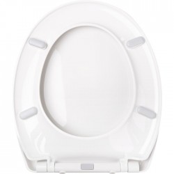 Abattant WC - Flap - Blanc - ODYSSEA - Accessoires WC - SI-351160